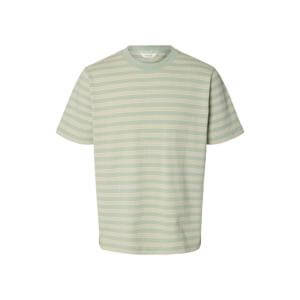 Selected Homme Eli Seersucker Short Sleeve O-Neck Tee